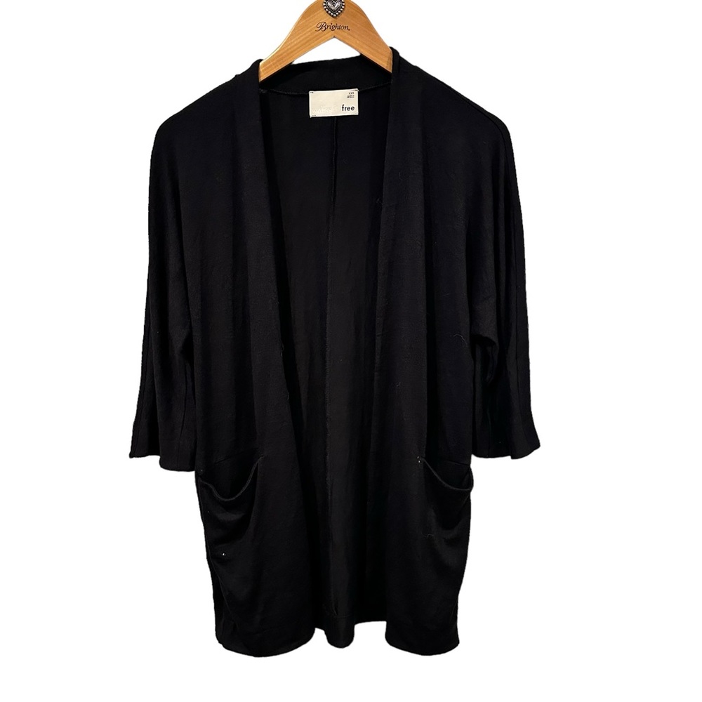 Wilfred aritzia Cardigan Open Front Pockets Size XXS small dress indie studded
